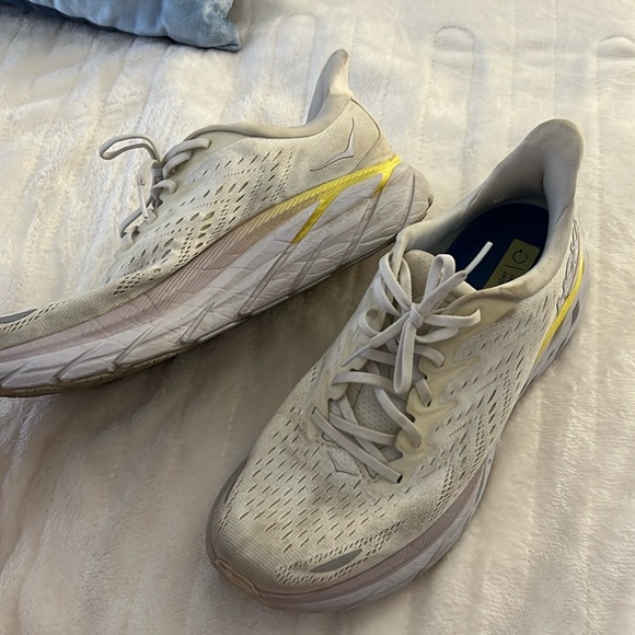 Hoka One One Clifton 8 | BLANC DE BLANC/BRIGHT WHITE - Picture 2 of 7